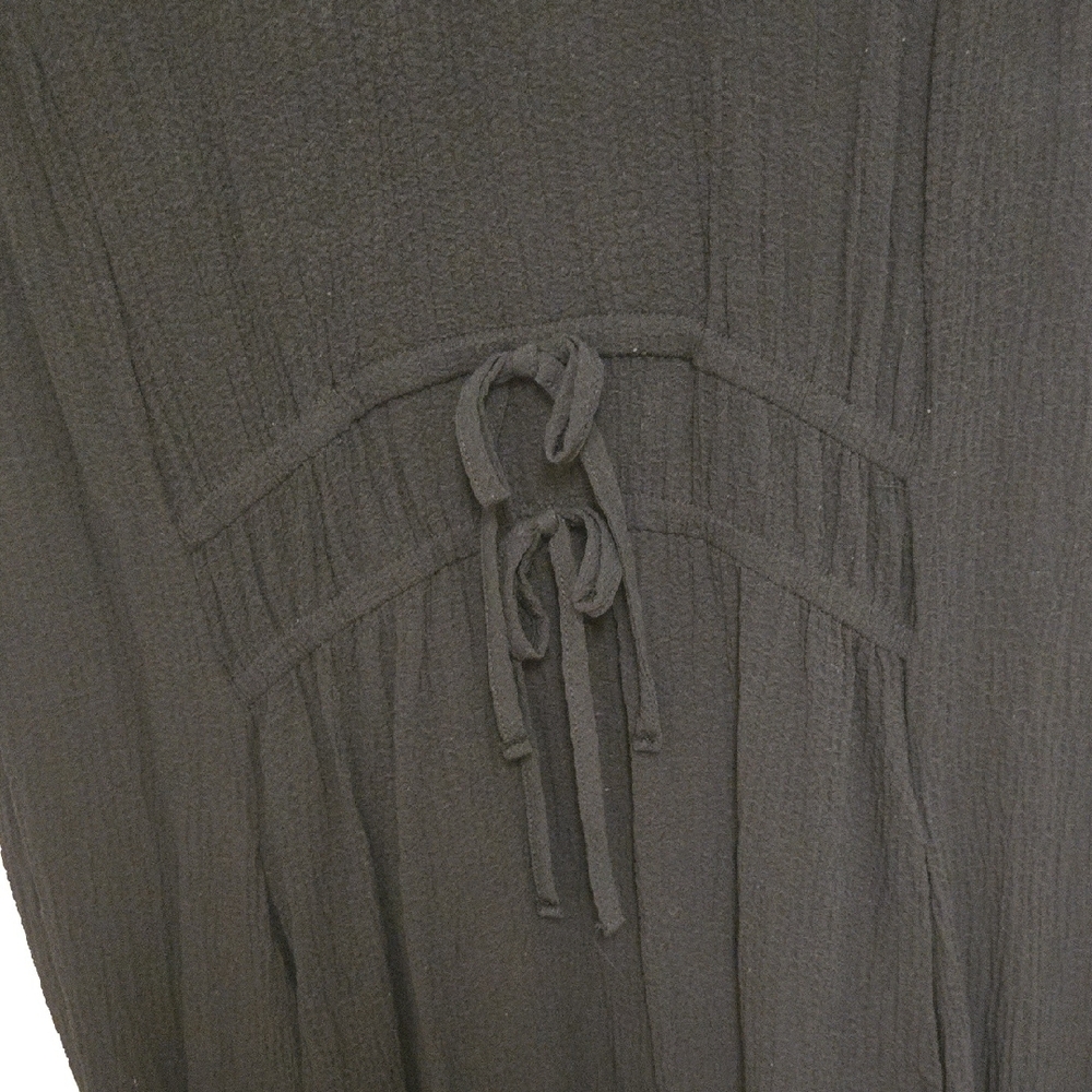 Nina Leonard Black Textured Dress - Picture 3 of 8